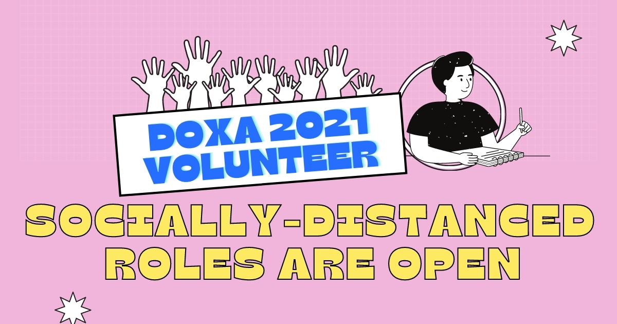 Volunteer Callout! #DOXA2021
