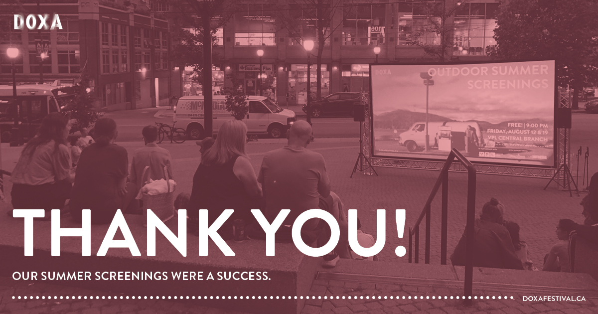 Thank You! Our Summer Screenings were a success.